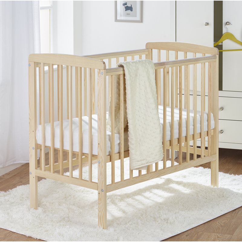 Harriet Bee Bryana Mini Cot with Mattress & Reviews Wayfair.co.uk